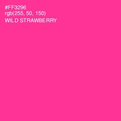 #FF3296 - Wild Strawberry Color Image